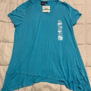 Blue shirt (can be worn as a tunic/dress)